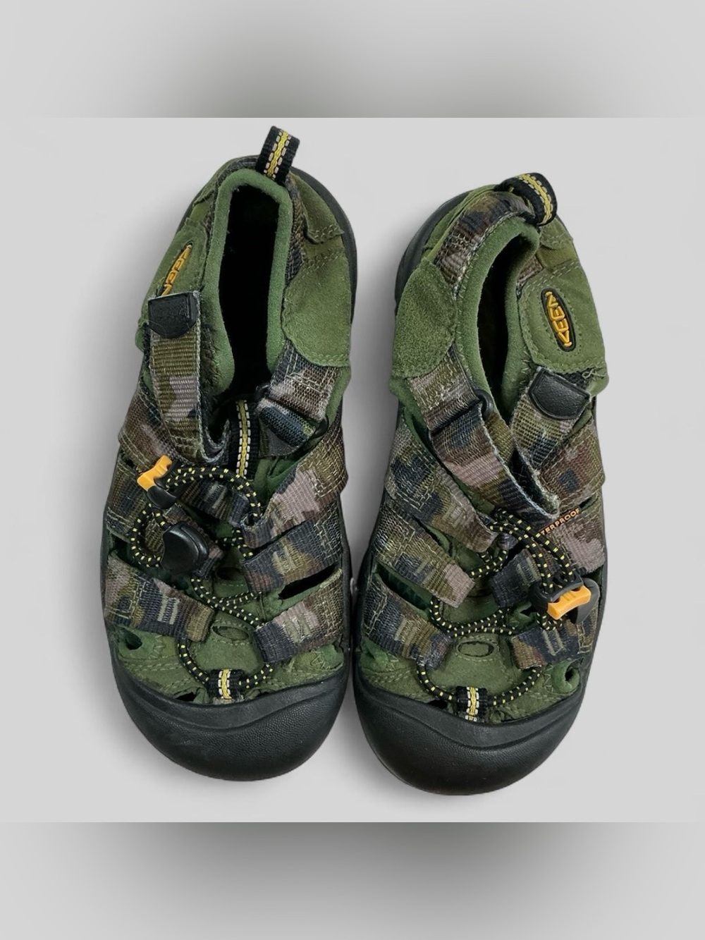 KEEN Kids Newport H2 Camouflage Waterproof Water Trail Shoes Sandals
